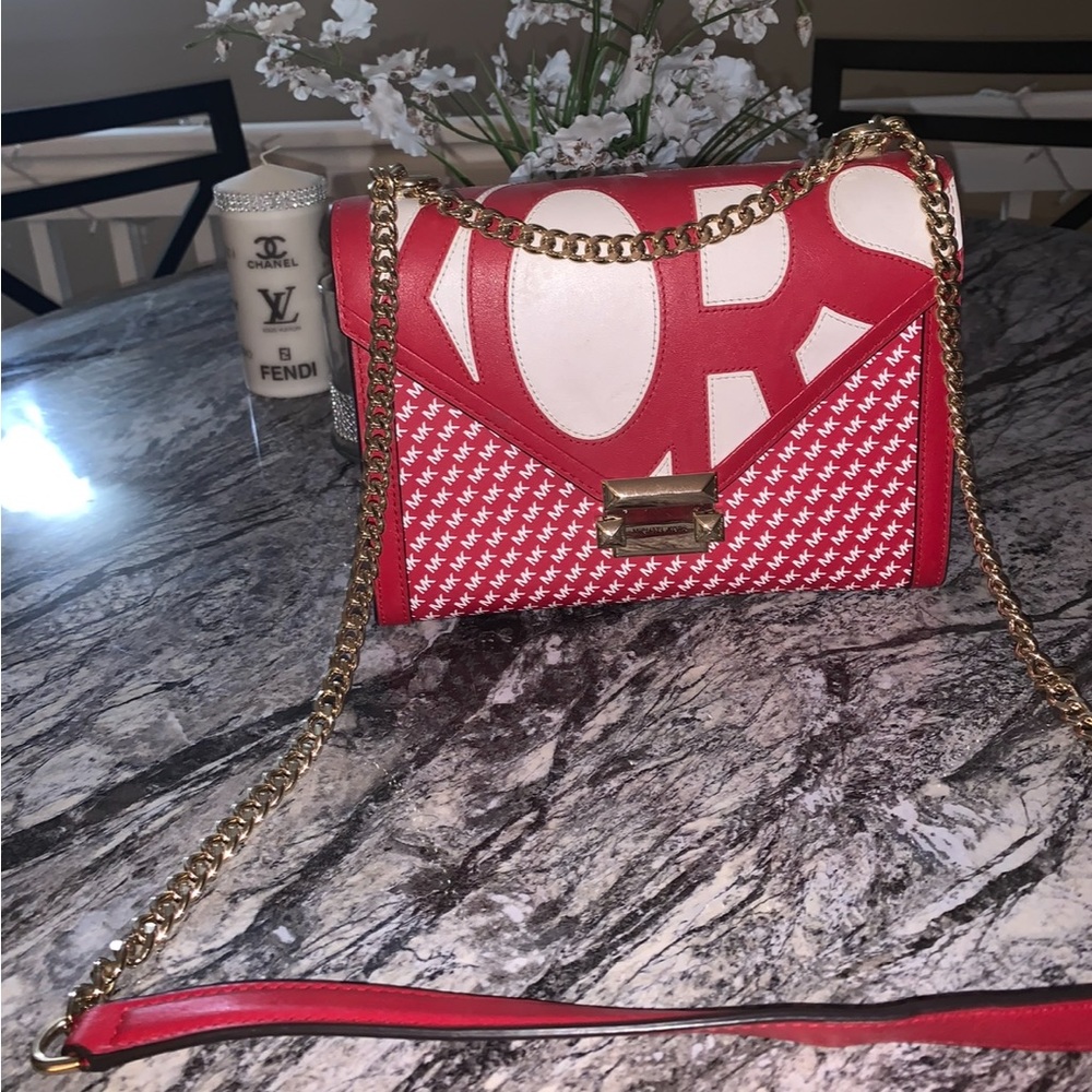 Red crossbody